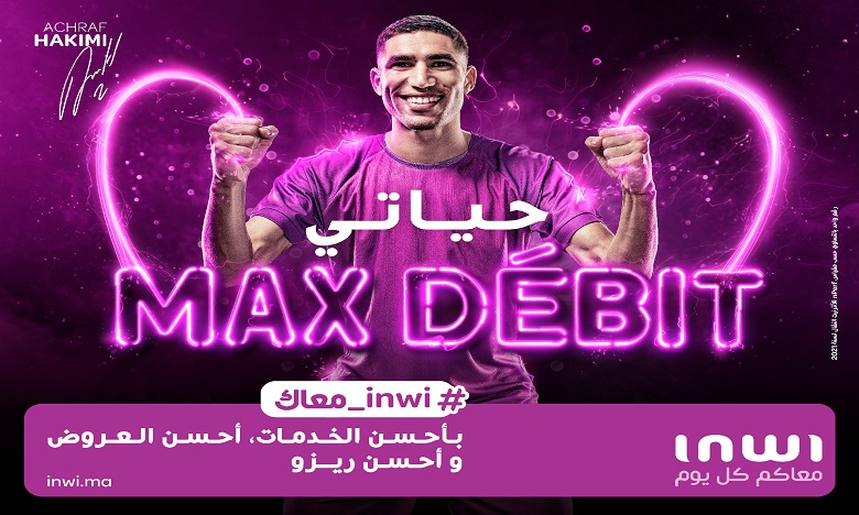 inwi s'associe à Achraf Hakimi pour sa nouvelle campagne 