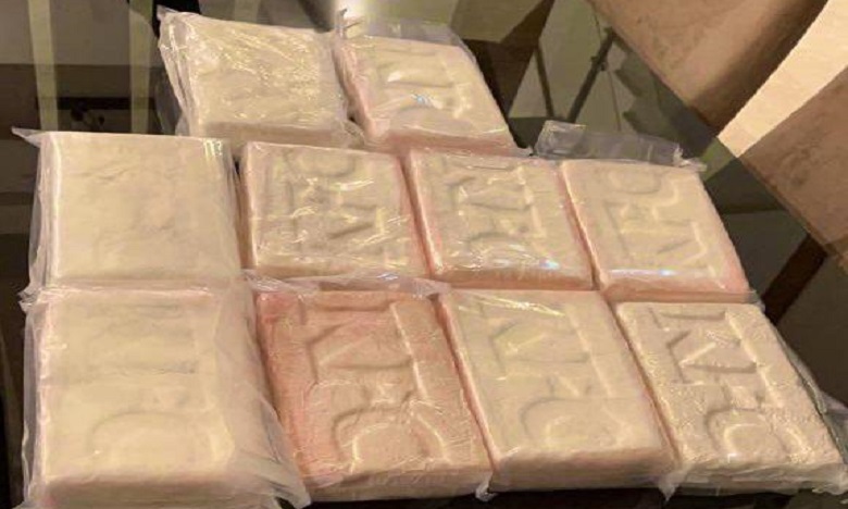 Saisie de 8,840 tonnes de chira et arrestations de cinq personnes liées à un réseau de trafic de drogue (DGSN)