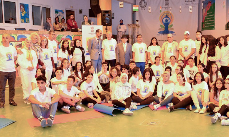 L’Ambassade de l’Inde organise une série d’activités pour fêter le yoga au Maroc
