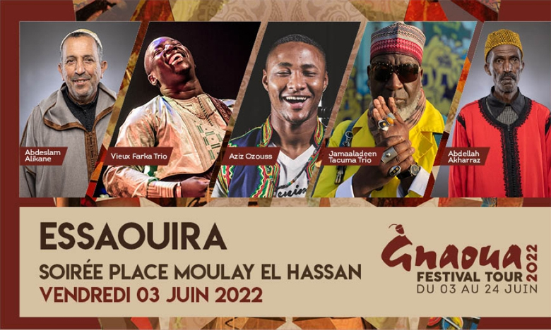 Gnaoua Festival Tour : voici le programme
